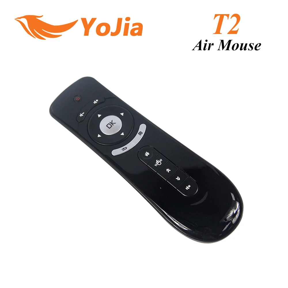 [Genuine] Gyroscope Mini Fly Air Mouse T2 2.4G Wireless Keyboard