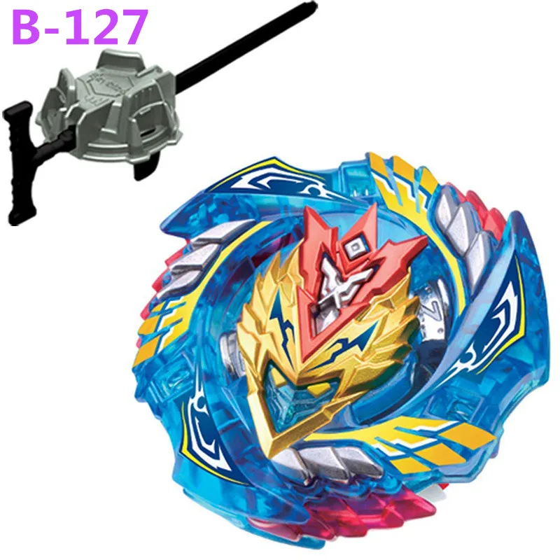

Original TOMY Bayblade Burst fafnir B-127 CHO-Z VALKYRIE.Z.Ev with launcher Bayblade be blade top spinner Toy for Children