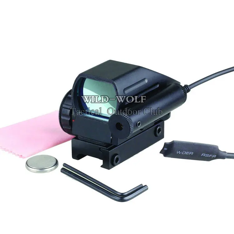 التكتيكية التصوير المجسم ريفلكس 4 reticles الأحمر/الأخضر دوت نطاق البصر ث/الأحمر البصر بالليزر الصيد الادسنس بندقية riflescope الاب 20 ملليمتر الحديدي... التكتيكية التصوير المجسم ريفلكس 4 reticles الأحمر/الأخضر دوت نطاق البصر ث/الأحمر البصر بالليزر الصيد الادسنس بندقية riflescope الاب 20 ملليمتر الحديدي...