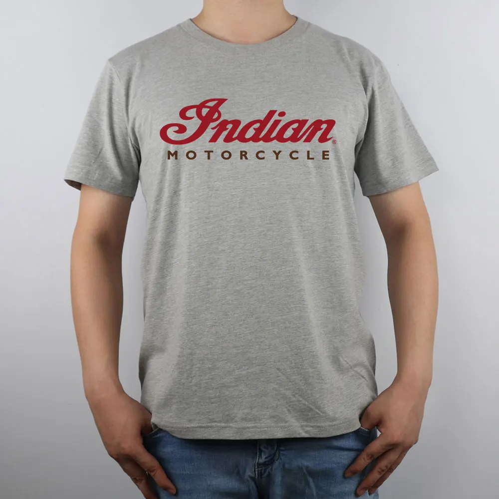 Indian Motorcycle tank logo indian motorcycle T shirt Top Pure Cotton Men T shirt New Design