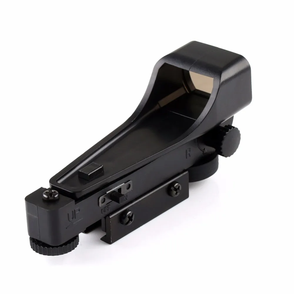 

Tactical Reflex sight Red Dot Sight Scope Wide View Airgun Airsoft Riflescope 11mm Weaver Rail Mount Free Shipping