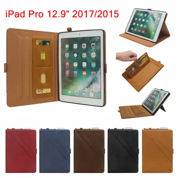 

case for iPad Pro 12.9" 2017,Business Protective Cover Smart Auto Wake/Sleep Folio Stand Cover Apple iPad Pro 12.9 inch 2015