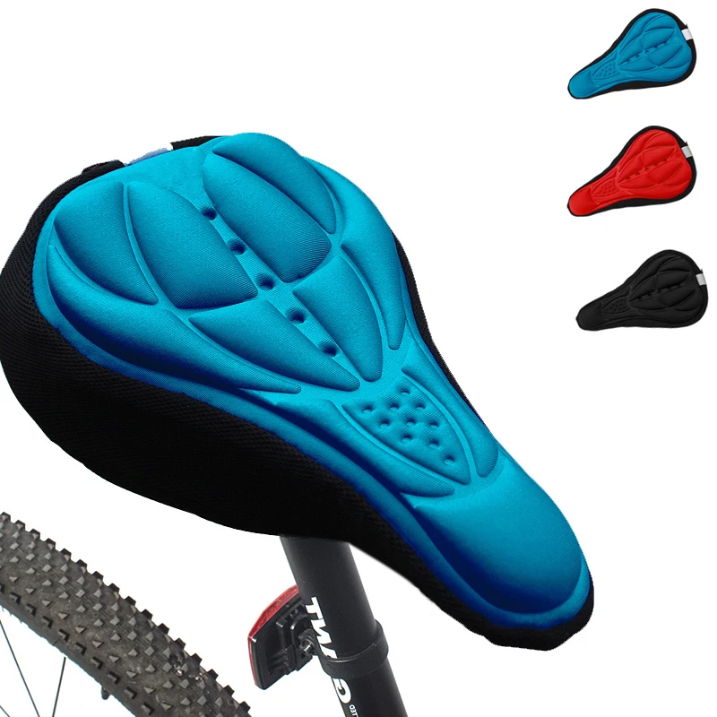 3D Губка велосипедное седло мягкая велосипедная Подушка гелевая sillin bicicleta velo couvre