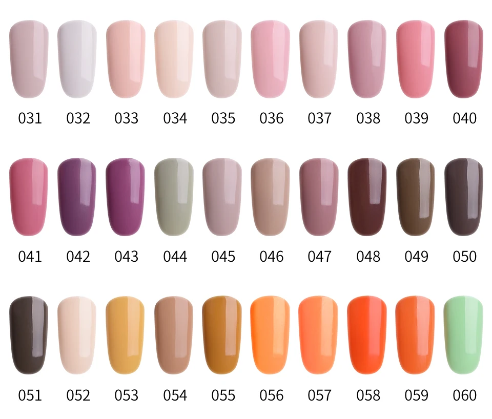 RS Nail 120 colors One Step uv color Gel Nail Polish 3 in 1 gel #025-048 Long Lasting Gel Varnish LED No Need Base And Top(2)