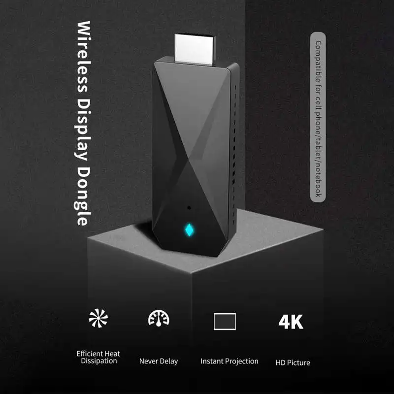 Mirascreen D3 Wifi 2,4G/5G Дисплей ТВ ключ 4 K Miracast Airplay отзеркаливание DLNA к Hdtv для телефона Ios Android Crome Cast