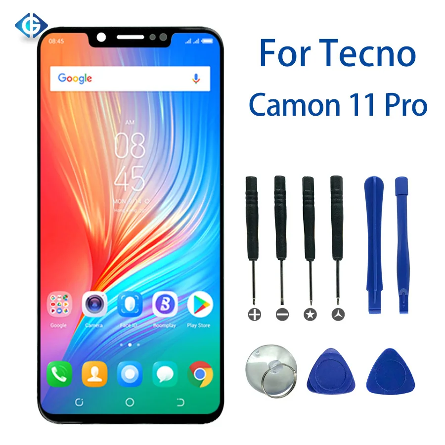 

10pcs Repair Parts LCD For Tecno Camon 11 Pro CF8 LCD Display Touch Screen Digitizer Assembly for Tecno Camon 11Pro CF8 Ship DHL