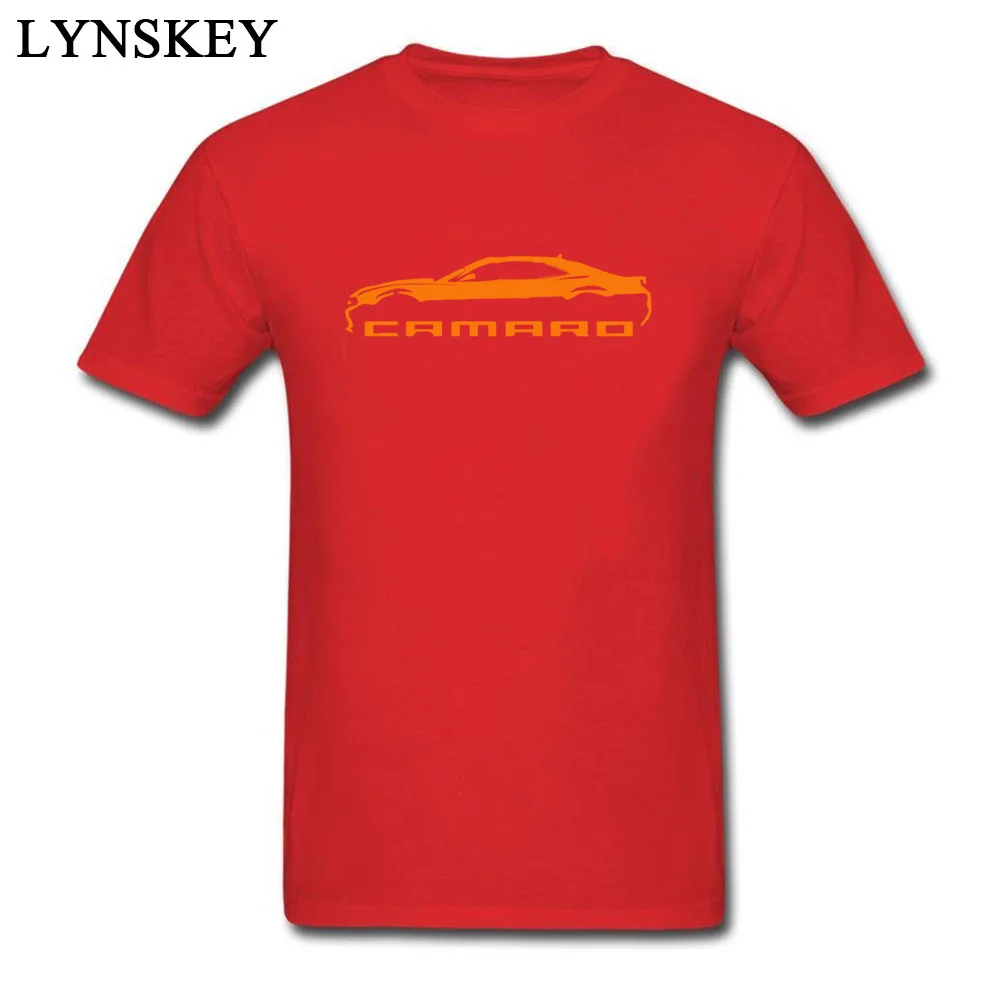 Normal Boy 2010-15 Chevy Camaro Coupe Orange T Shirts Funny Fall Short Sleeve Round Neck All Cotton Tops Tees Design Clothing Shirt 2010-15 Chevy Camaro Coupe Orange red