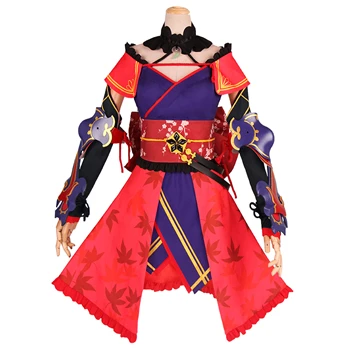 Игра аниме Fate Grand Order Saber Miyamoto Musashi Косплей Костюм Платье FGO униформа наряд костюмы для женщин - Цвет: Costume