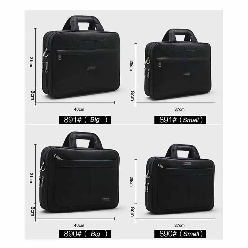 Новое поступление высокое качество деловой мужской портфель мужские Оксфордские сумки для ноутбука вместительные водонепроницаемые сумки для ноутбуков