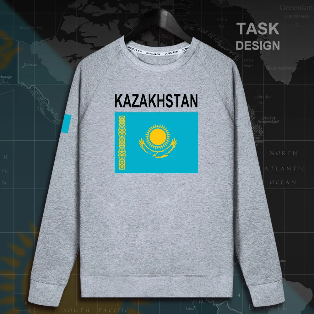 Kazakh KZ Kazakhstani KAZ мужская толстовка с капюшоном пуловеры Мужская уличная одежда