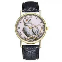 Модные высококачественные новый выгодно T211 Роскошные Уникальный кожаный ремешок кварцевые наручные часы для Мода Для мужчин Для женщин