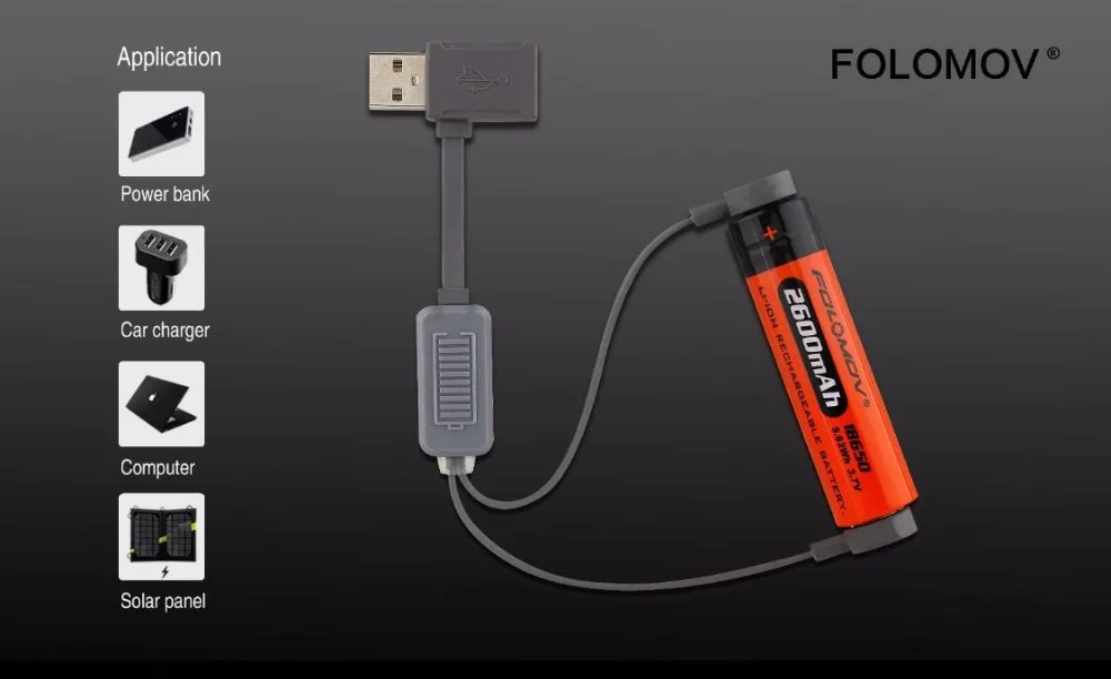 Folomov A1 Magnetic USB Charger-2