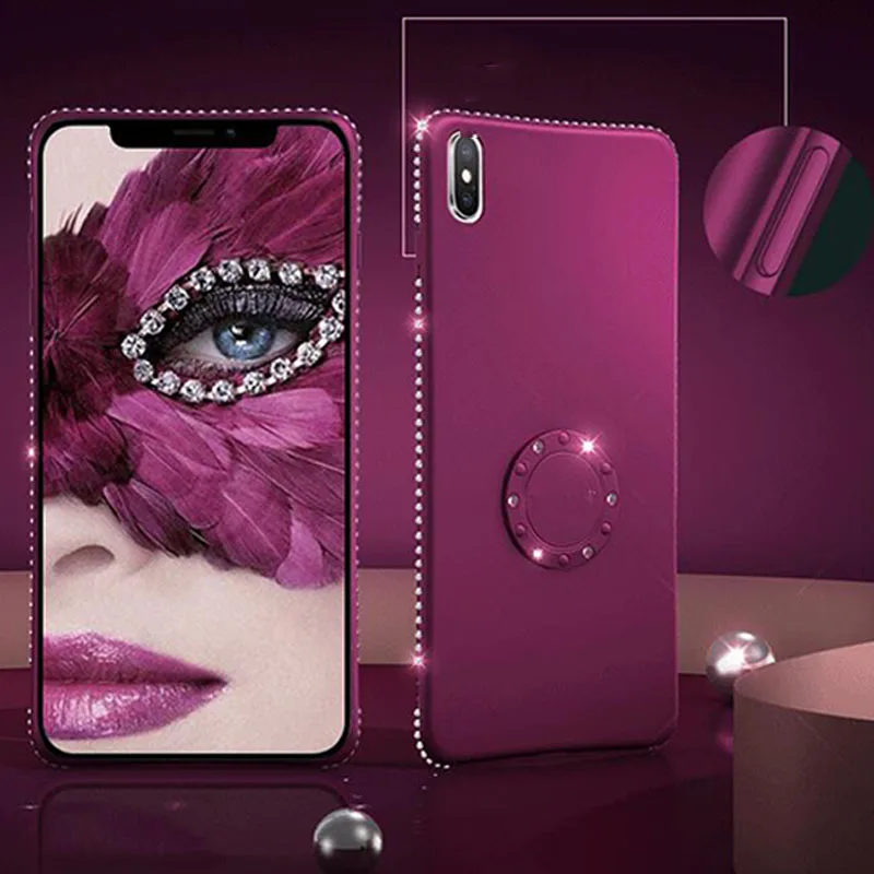 

AppleX Apple7/XR/XSMAX Soft Light Injection Diamond Case