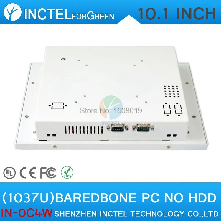 

2017 New Product White LED Computer Touch Screen All in one PC with White Color 1037u processor Windows Linux Barebone PC