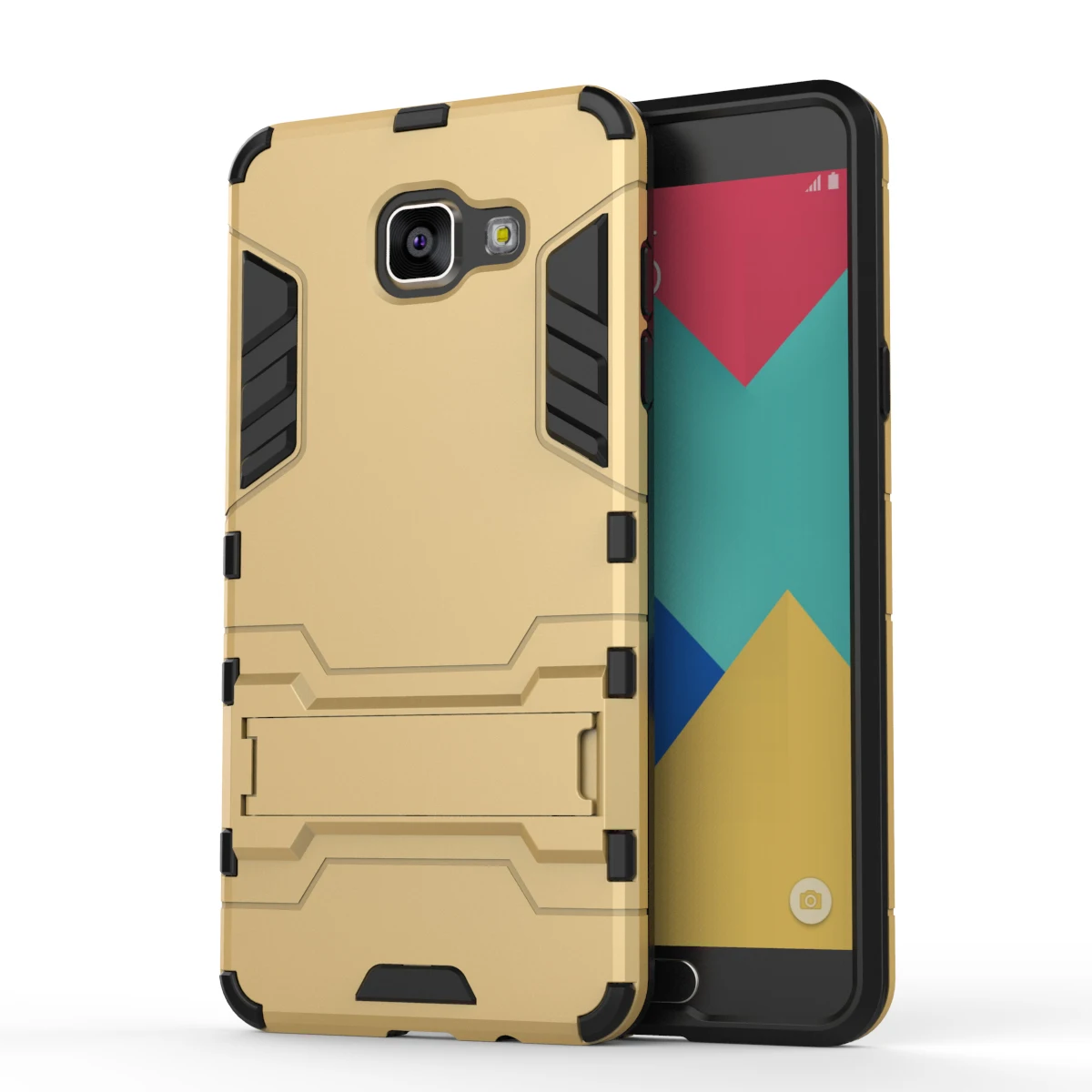 

For Samsung Galaxy A5 2016 Case A510 A510F Heavy Duty Armor Hybrid Hard Silicone Rubber Phone Case Cover For Samsung A5 2016 (<