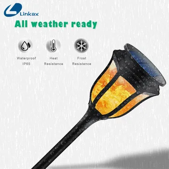 

Automatically Sensor Solar flames light 2200mAh Rechargeable Emergency Garden Dancing Flickering Torch Outdoor