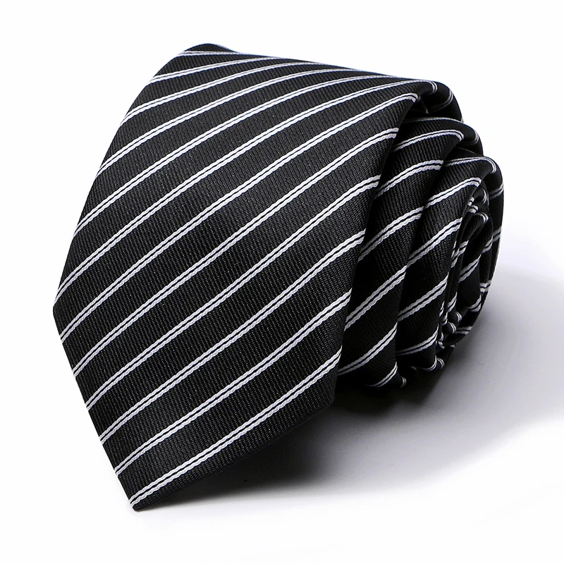Высококачественный модный синий белый клетчатый галстук для мужчин 8 см Ширина группа галстук подходит для свадебной вечеринки галстук для мужчин corbatas L10028-7