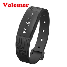 Volemer Водонепроницаемый Smart Band D08A шагомер Фитнес Tracker устройств браслет сердечного ритма Приборы для измерения артериального давления Мониторы смарт-браслет