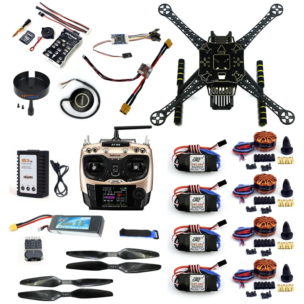 DIY Full Kit RC font b Drone b font S600 Frame PIX 2 4 8 Flight