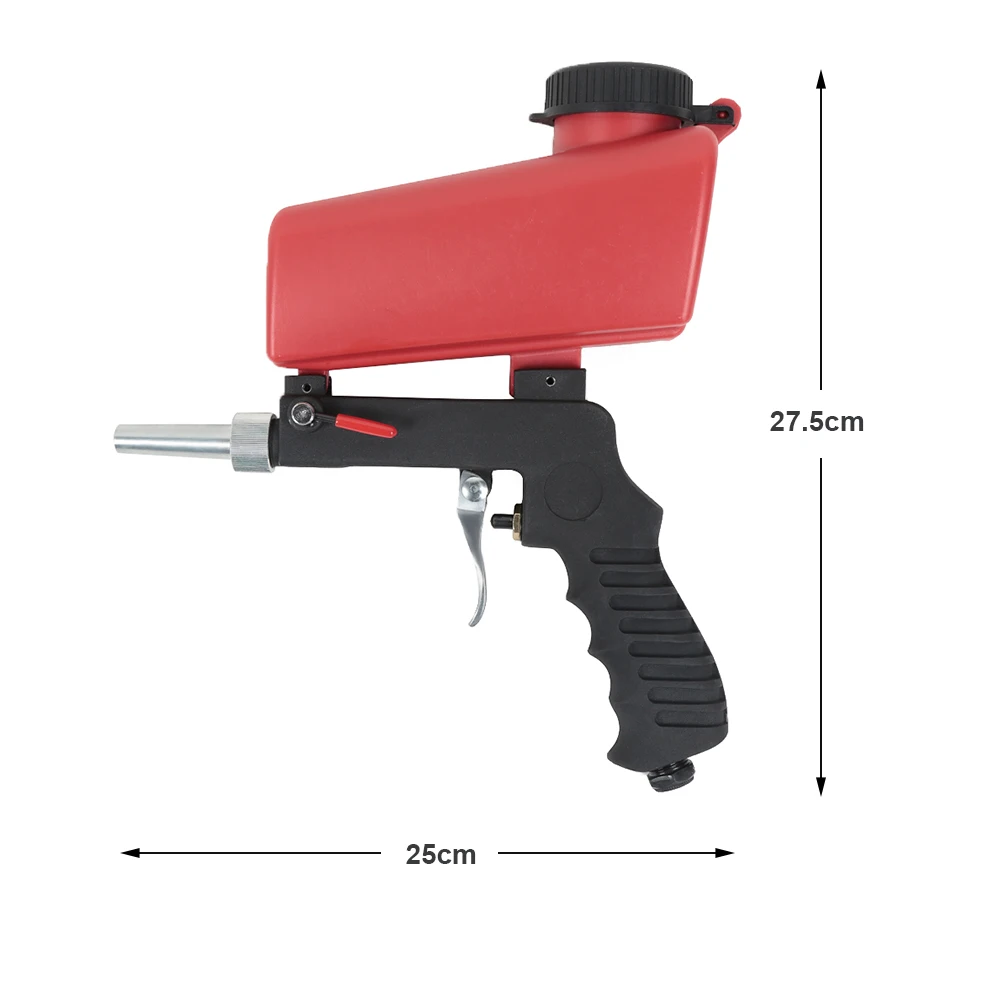 Портативный гравитационный Пескоструйный пистолет миниатюрный пневматический Пескоструйный набор ржавчины взрывное устройство маленькая пескоструйная машина