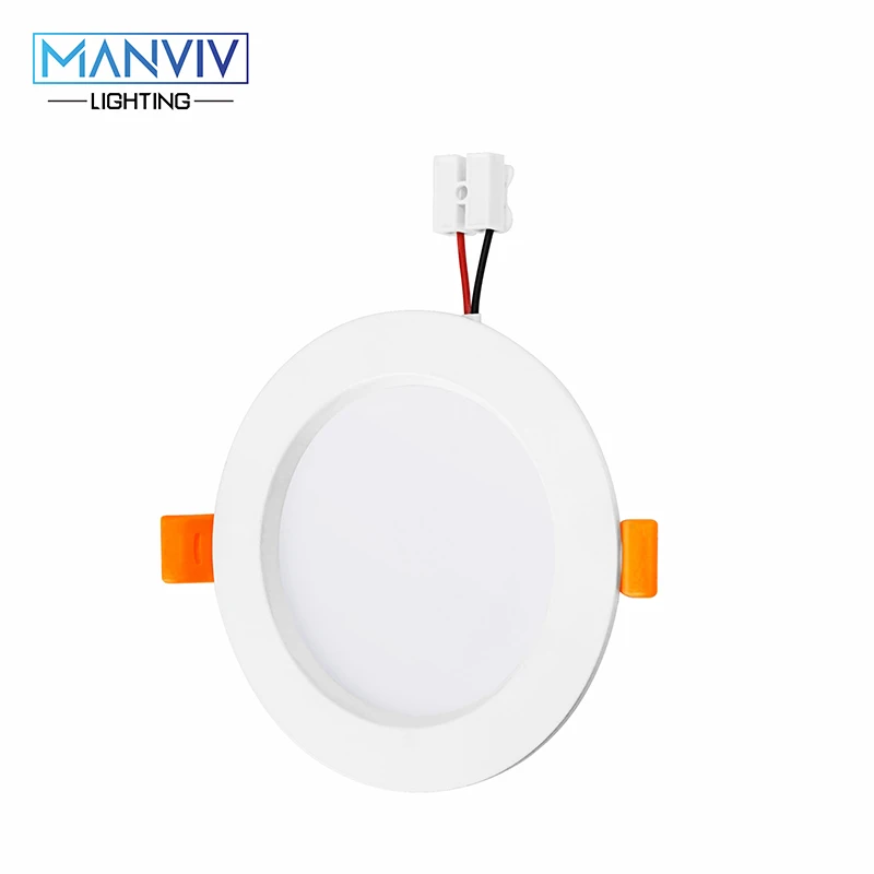 

2pcs LED Downlight 3W 5W 7W 9W 12W 15W 18W AC 220V Round Recessed Panel Ceiling Lamp SMD2835 Aluminum waterproof Warm Cold White
