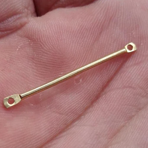 

DIY Jewelry Earring Findings Component Natural Brass Link Bead Bar original brass connectors for jewelry making