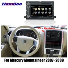 Liandlee 2din Para Mercury Mountaineer 2007 ~ 2009 Carro Rádio Android GPS Mapas de Navegação jogador BT WIFI Tela HD Multimídia sistema