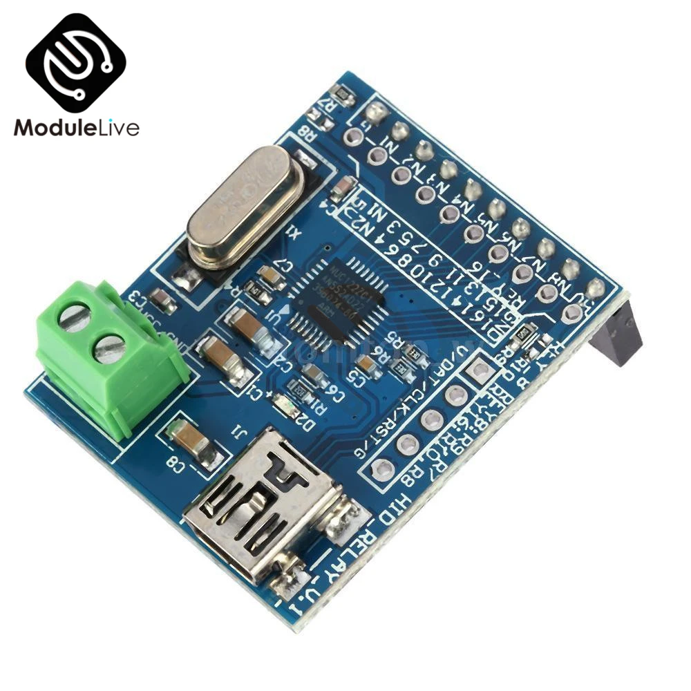 

8-channel Controller Mini USB Programmable Control Relay Delay Module Board