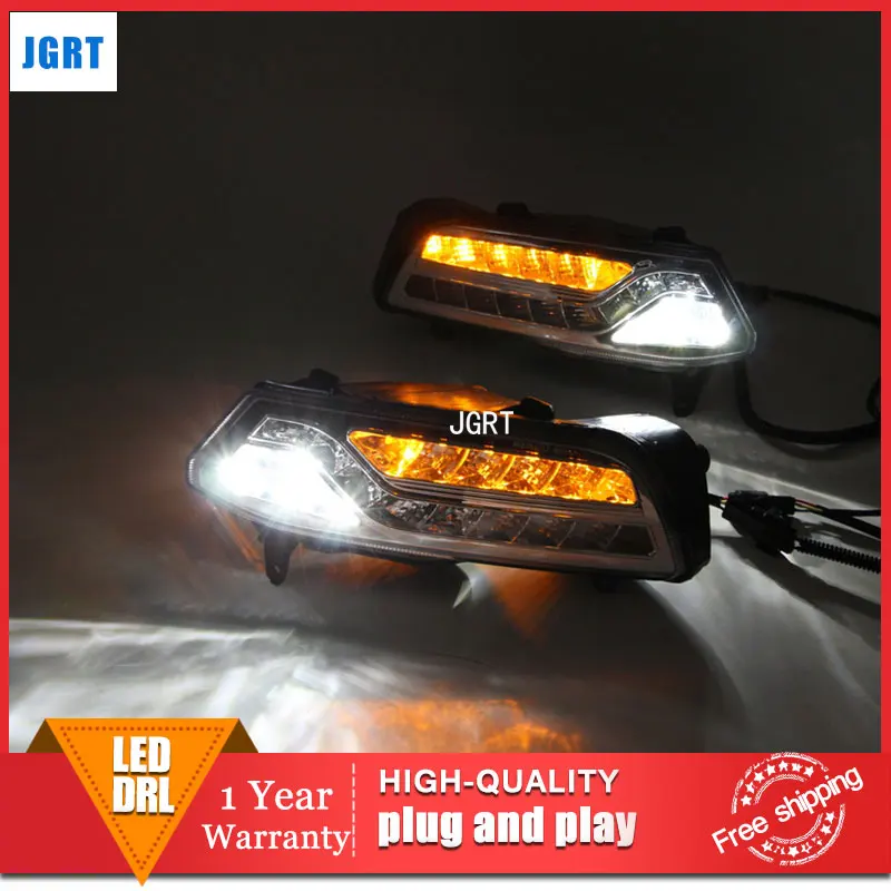 

car styling 2015 For VW POLO LED DRL For POLO led fog lamps daytime running light High brightness guide LED DRL