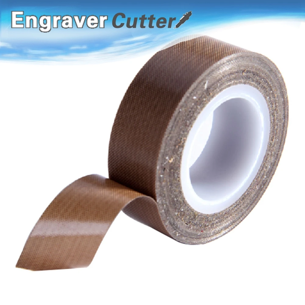 5mm x 10m High Temperature PTFE Teflon Adhesive Tape Vacuum Sealing