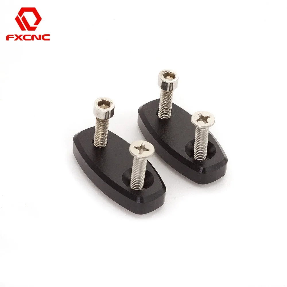 

Aluminum Rearview Side Motorcycle Mirror Mounting Adatpers Clamp Holder For Kawasaki Yamaha YZF-R1 2000-2001 YZF-R6 1999-2003