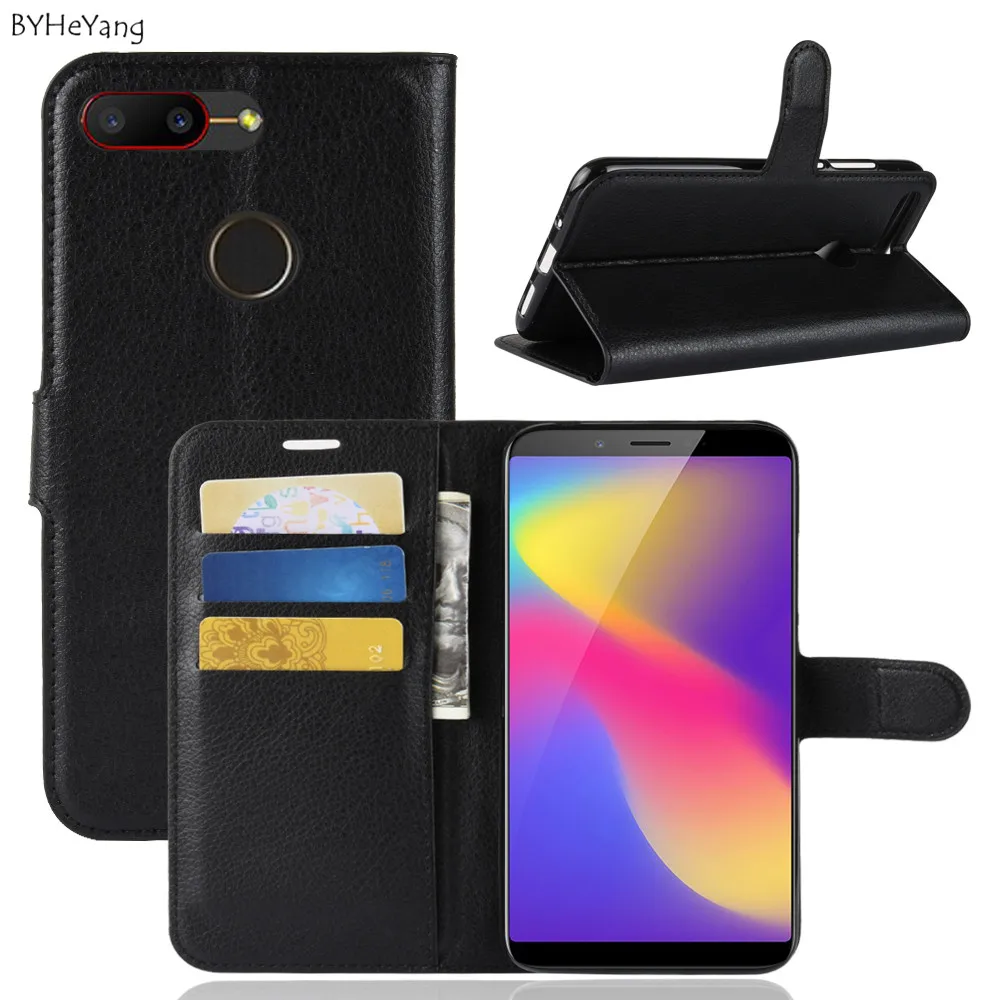 BYHeYang CASE For ZTE nubia V18 Book Style PU Leather Case Cover Flip Wallet Holder Kickstand Phone Bags Cases for N3 | Мобильные