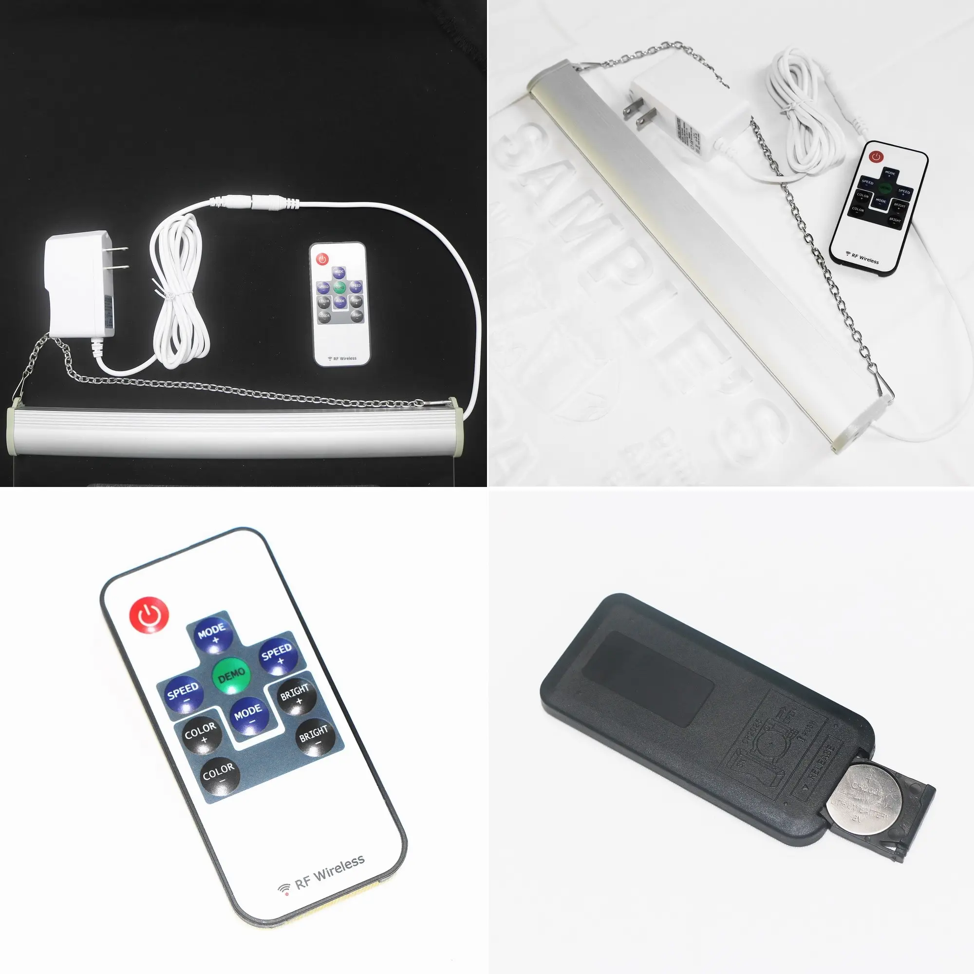 

Replacement LED Light Set for Multi Colored Light Sign with remote control