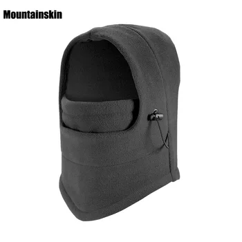 

Men Women's Winter Fleece Hats Outdoor Sports Windproof Warm Cap Hiking Cycling Skiing Fishing Female Male Balaclava Hats VK010