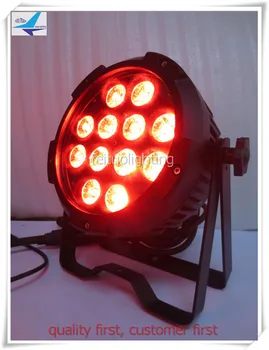 

T-8/lot IP65 led par disco light Christmas 12pcs 18W 6in1 RGBWA UV outdoor IP65 LED par slim stage lights