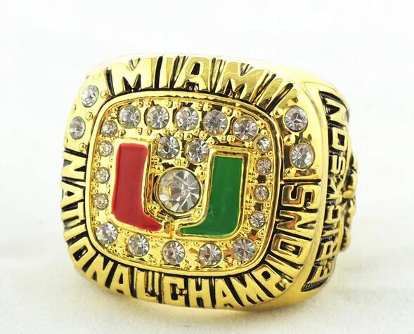 Miami Hurricanes Championship Ring Miami Hurricanes Championship Ring