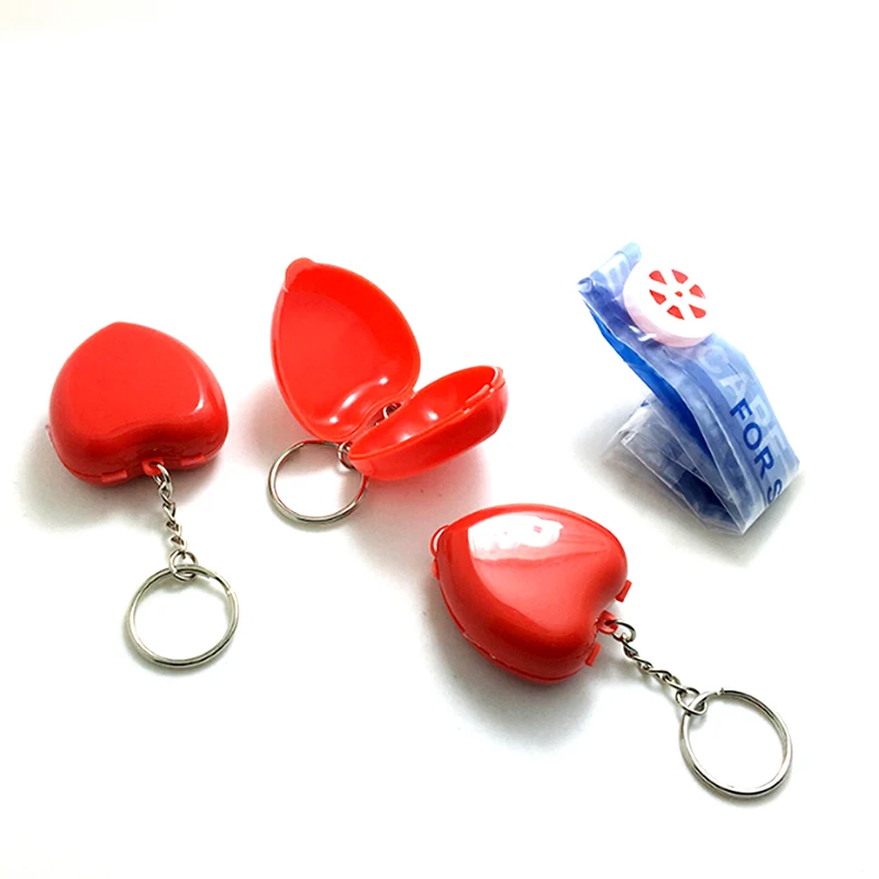 

For First Aid Training Teaching Kit Health Tool Breathing Mask CPR Face Protect Mask With One-way Valve