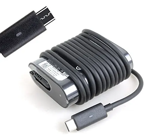 A Original 30 Вт USB Type C AC адаптер для ноутбука DELL XPS 12 9250 Latitude 7275 Venue 8 Pro 5855 зарядное