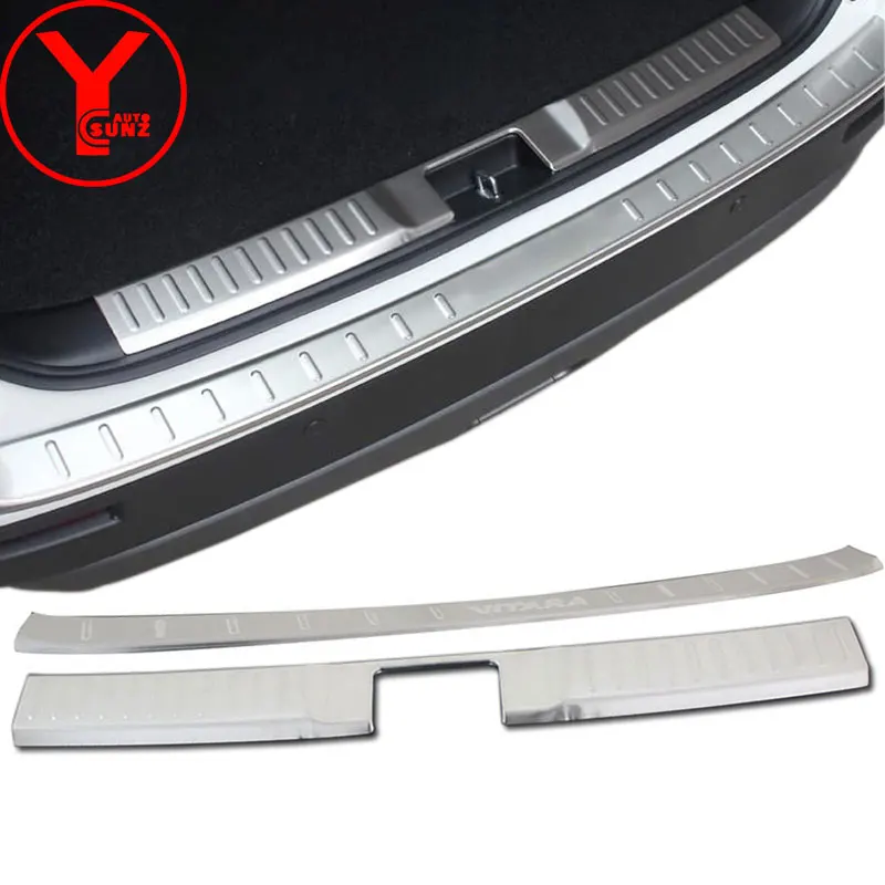 for Suzuki Vitara Trunk Anti-Scratch Anti-Collision Waterproof Protective Car Styling JKGHK Car Carbon Fiber Rear Bumper Protector