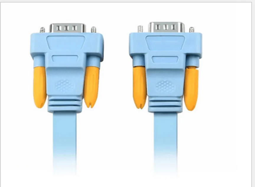 

Flat high quality VGA computer monitor cable Projector video K59