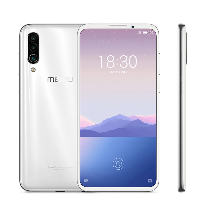 Оригинальный Meizu 16Xs мобильный телефон 6,2 "6 ГБ ОЗУ 64 Гб ПЗУ Snapdragon 675 Восьмиядерный 48MP трехобъективы задняя камера 4000 мАч смартфон