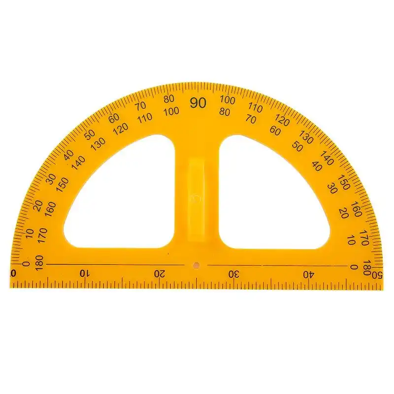 50幅分度器コンパス用数学教師プラスチック分度器学校 教育用品製図用品 Drafting Supplies Plastic Protractorcompass Math Aliexpress