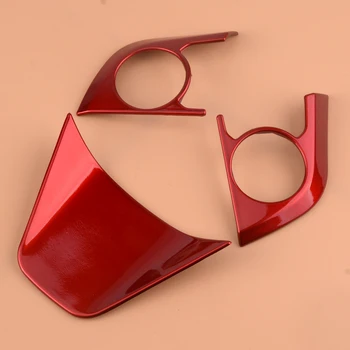 

beler 3pcs Interior Moulding Steering Wheel Cover Trim Sticker Decoration Styling Fit For Toyota Corolla Hatchback 2018 2019