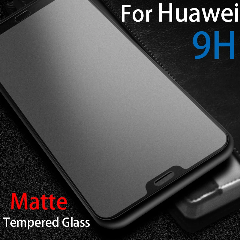 

9H anti-glare Matte Tempered Glass For huawei p20 lite Full Screen Protector on huawie p20 p30 lite Frosted Protective glas Film