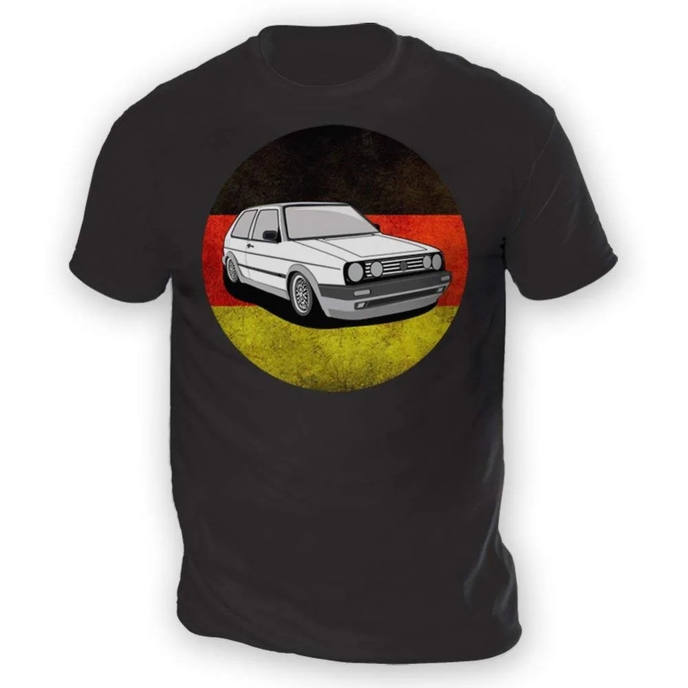 

German Golf Mk2 Car 2019 New Letter Print Creative Printed T-Shirt Kids T Shirts