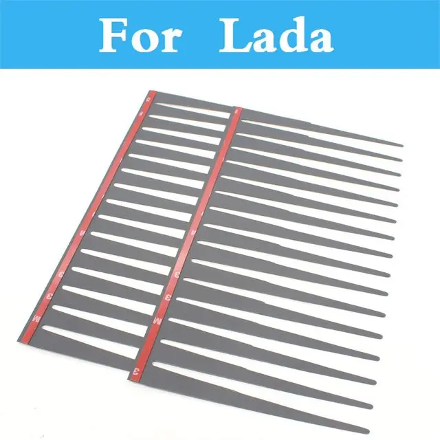 

2PCS Car Styling 3D Charming Black False Eyelashes Sticker For Lada 2112 2113 2114 2107 2109 2110 2115 1111 Oka 2105 2106