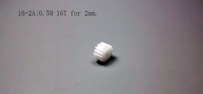 Diy пластиковая шестерня двигатель постоянного тока 2 мм/1 9 мм вала mainshaft 0 5 modulus м 8T