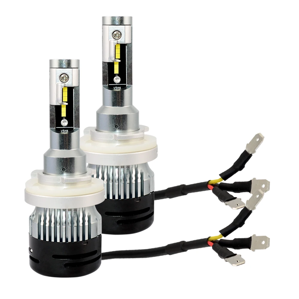 

H4 Hi/lo H7 H8 H11 9006 Car LED Headlights 9005 HB3 HB4 H1 H13 H15 H16 5202 High Power Canbus White 72W 6000LM Bulb Replace Lamp