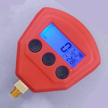 

R134a R22 R404A R410A R407C 1 piece/pair Digital LCD Display Low/High Pressure Gauge For Car Air Conditioner A/C Refrigeration