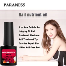 Гель масло для ногтей Paraness, питательная кутикула для ногтей, 8 мл, масло для лечения кутикулы, гербарий, восстанавливающее масло для кожи, питательное масло для ногтей